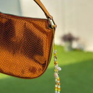 Orange & Yellow Shell Chain