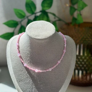 Pink Pearls Choker